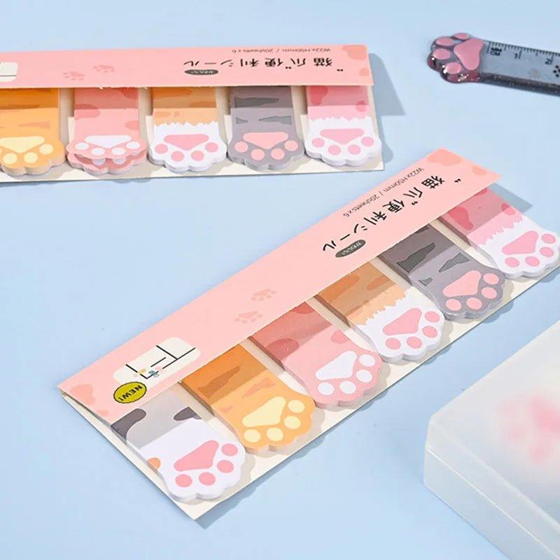 Cat Paw Stationery Set - Feline Fancy