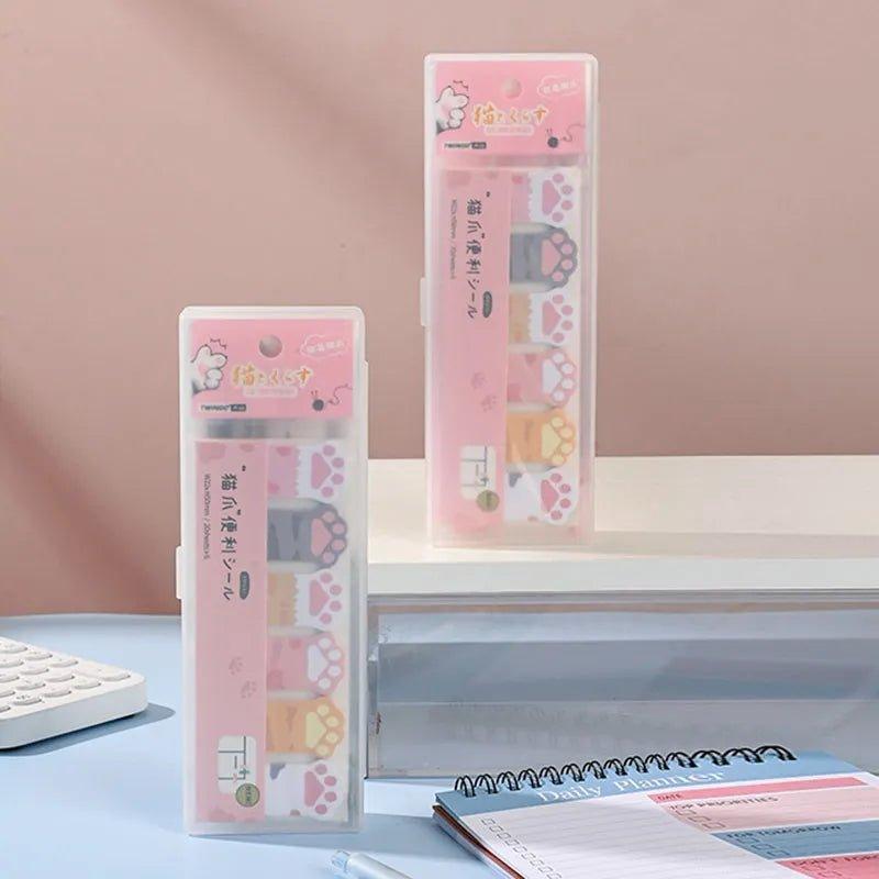 Cat Paw Stationery Set - Feline Fancy