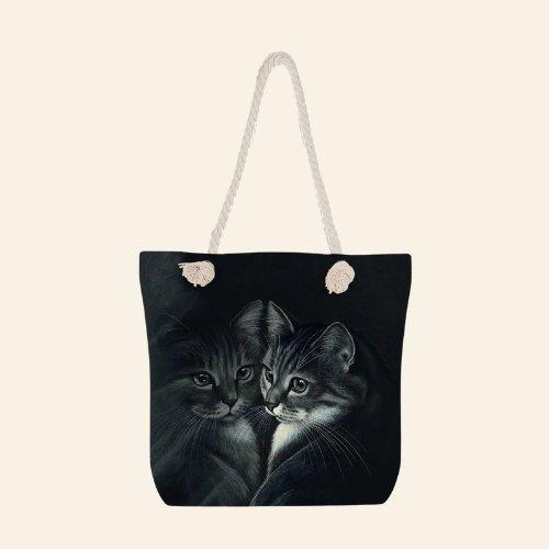 Cat Print Bag - Feline Fancy