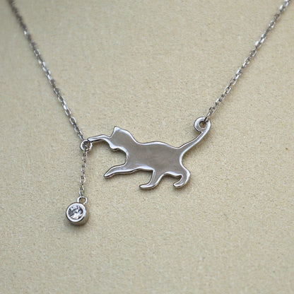 Celestial Cat Necklace - Feline Fancy