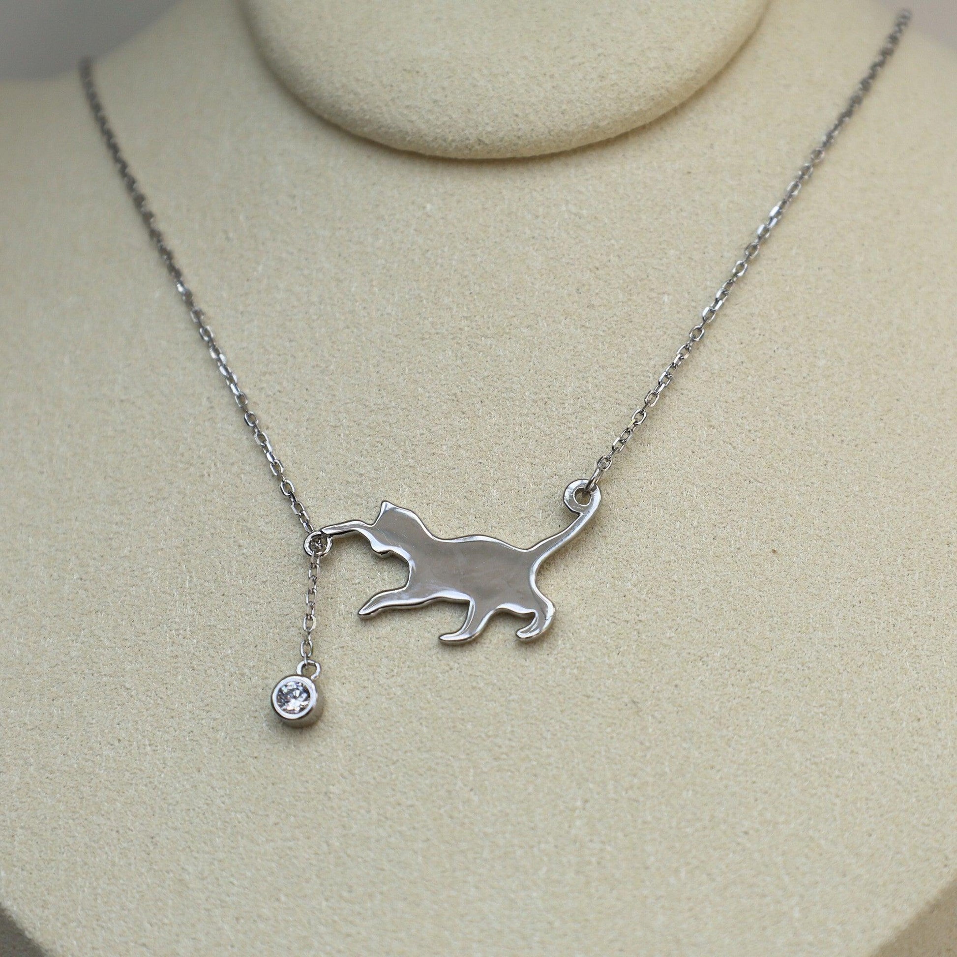 Celestial Cat Necklace - Feline Fancy