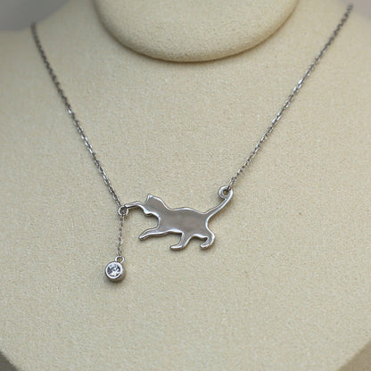 Celestial Cat Necklace - Feline Fancy