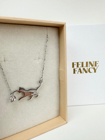 Celestial Cat Necklace - Feline Fancy