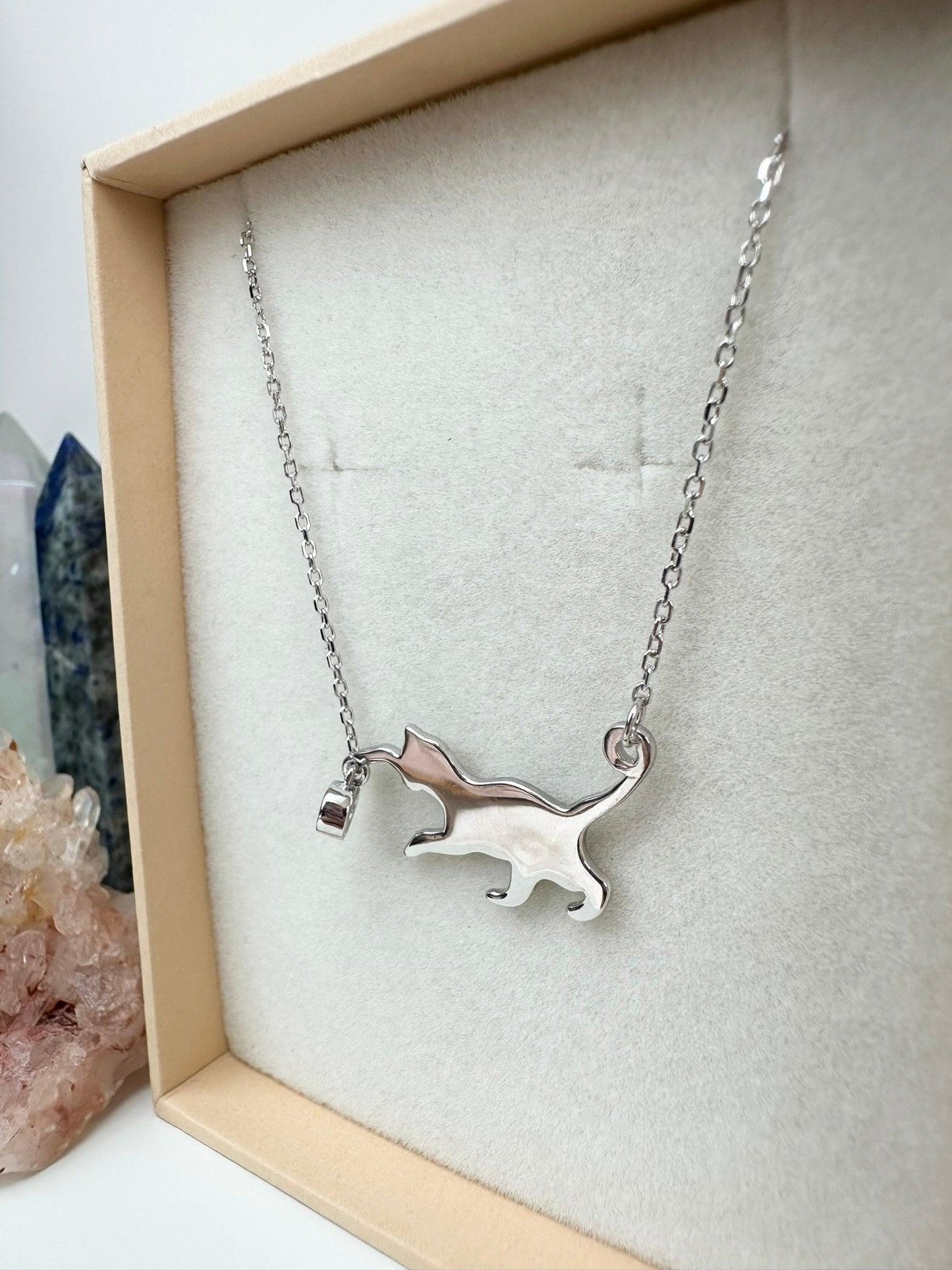 Celestial Cat Necklace - Feline Fancy