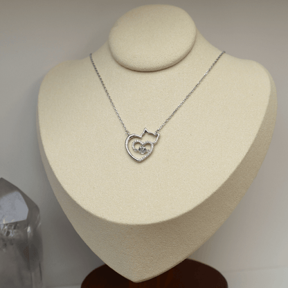 Cupid Cat Necklace - Feline Fancy