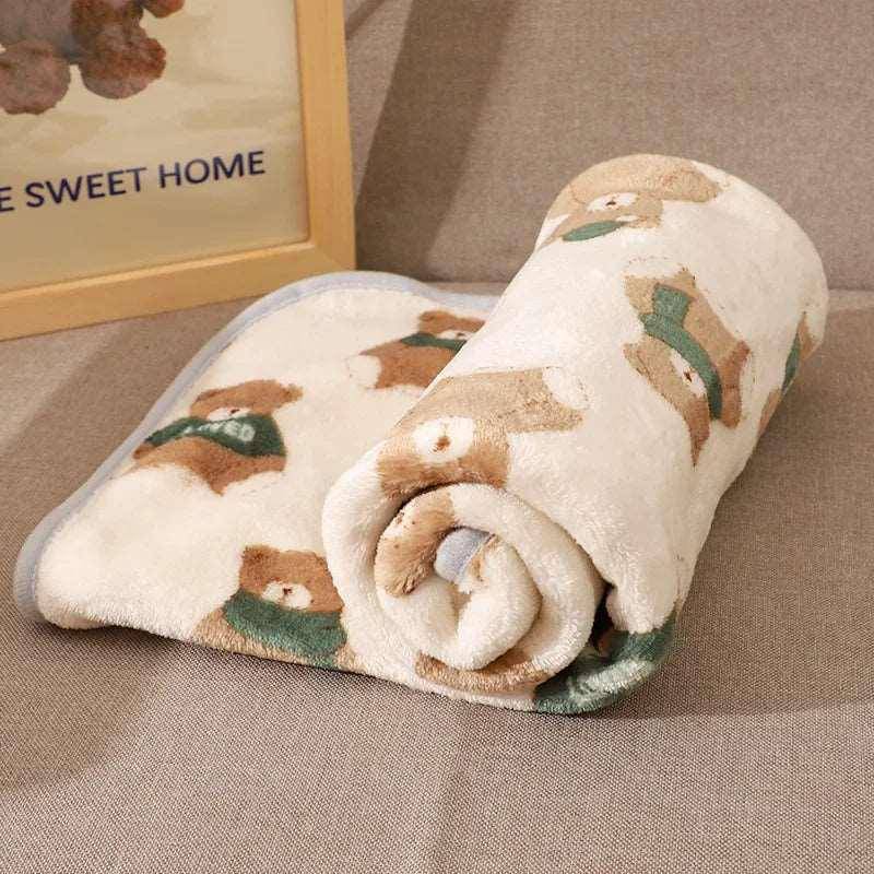 Cute Cat Blanket designed with a delightful cat motif, making it a perfect gift for cat lovers