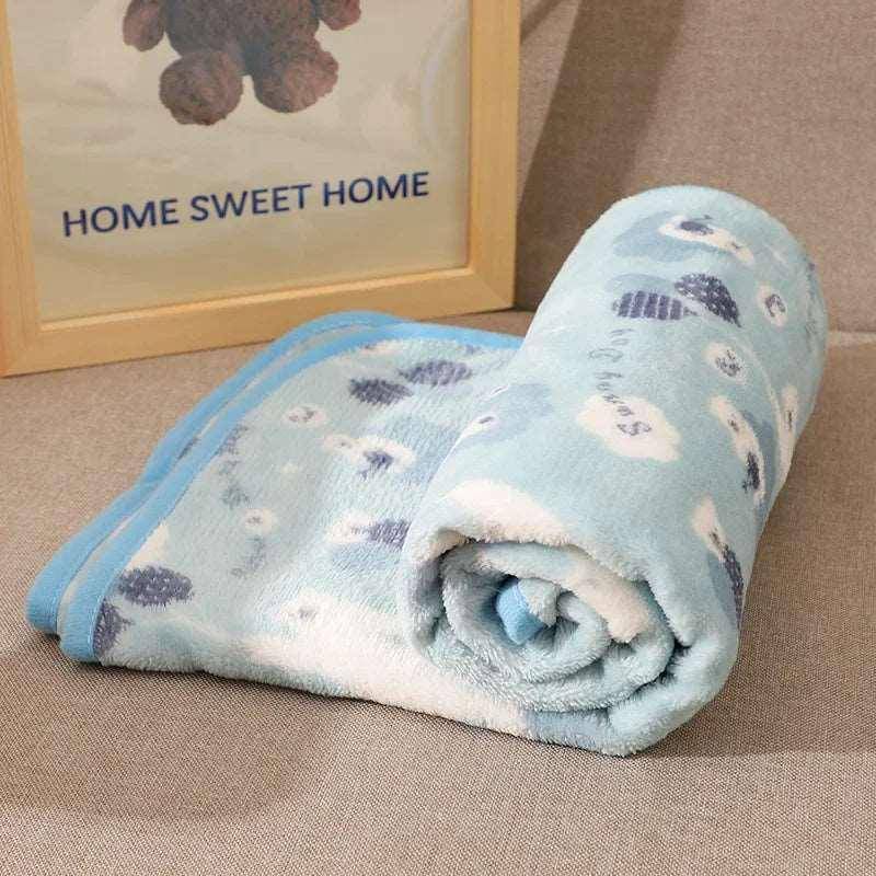 The Cute Cat Blanket is a must-have for cat lovers, combining warmth, comfort, and feline-inspired style in one piece