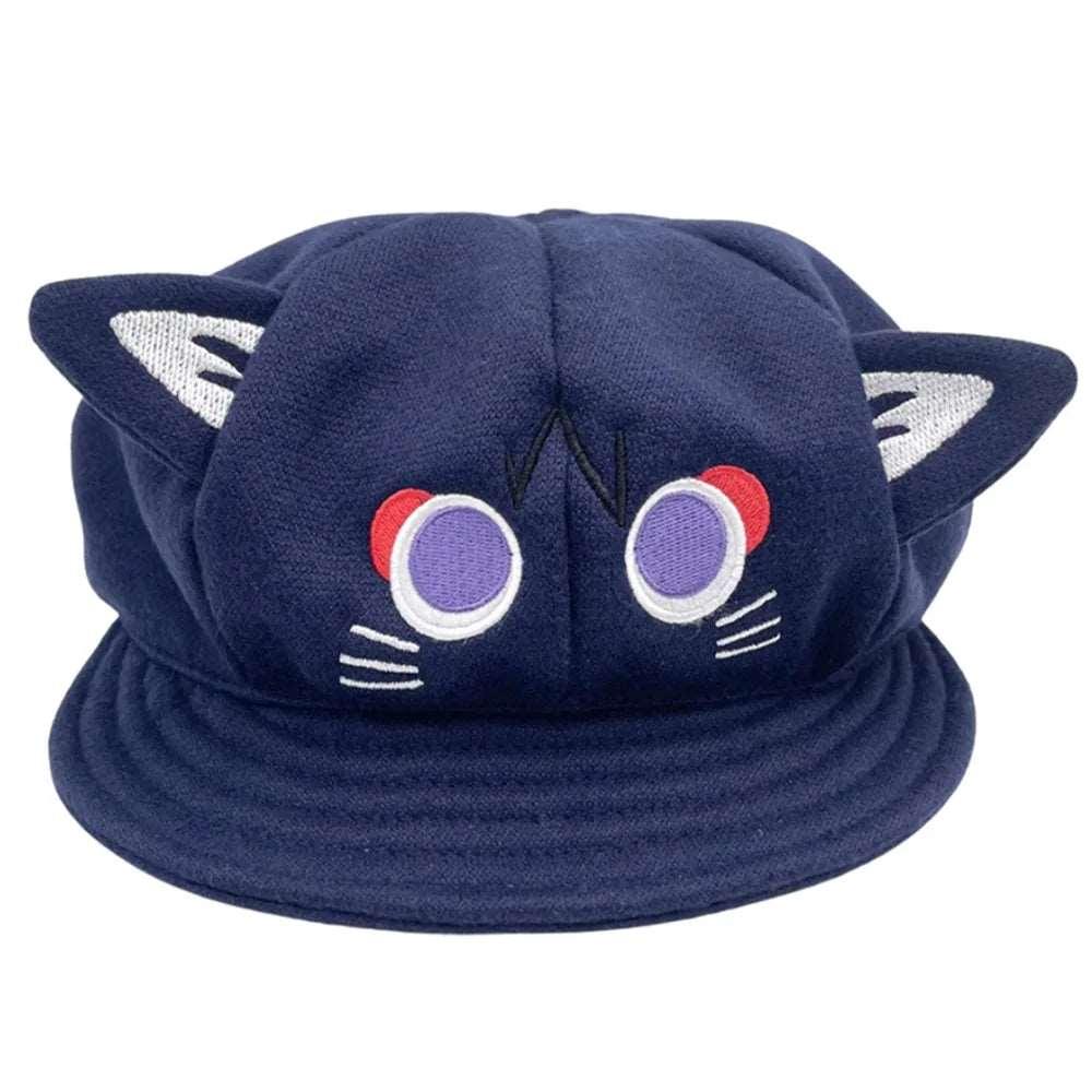 Cat Beret Cap designed with subtle cat-inspired details, offering a cute and fashionable look for any occasion