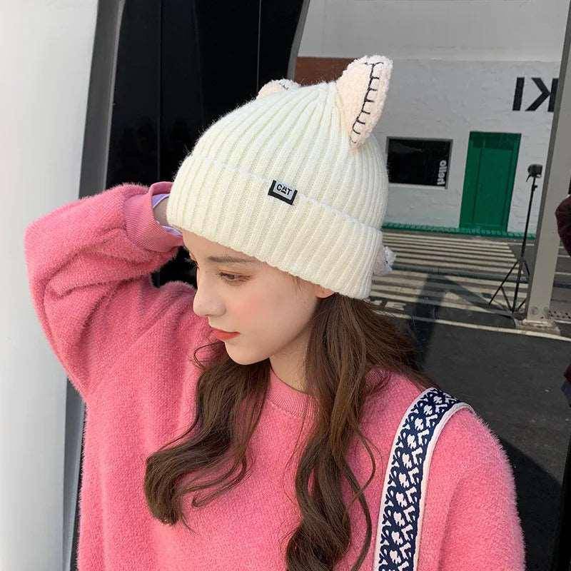 Perfect for casual wear, the Cat Ears Hat adds personality and playfulness to any outfit