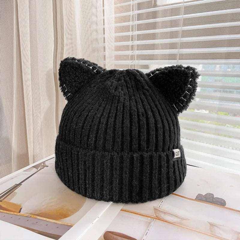 Ideal for outdoor adventures or simply lounging at home, the Cat Ears Hat provides both comfort and cute design