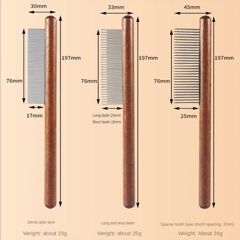 Cat Comb Types Wooden Cat Comb | Perfect Grooming Tool for Cat Enthusiasts – Feline Fancy