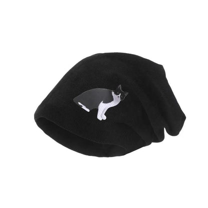 Ideal for adding a cute twist to your cold-weather look, the Slouchy Cat Beanies are both fun and functional