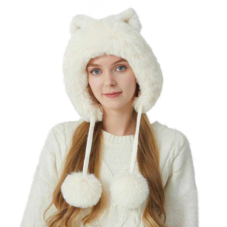 The Knitted Cat Hat makes a thoughtful gift for cat lovers, combining cute design with practicality for any winter wardrobe