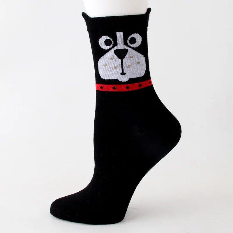 Show off your love for cats with these fun and cute Cat Face Socks, ideal for daily wear