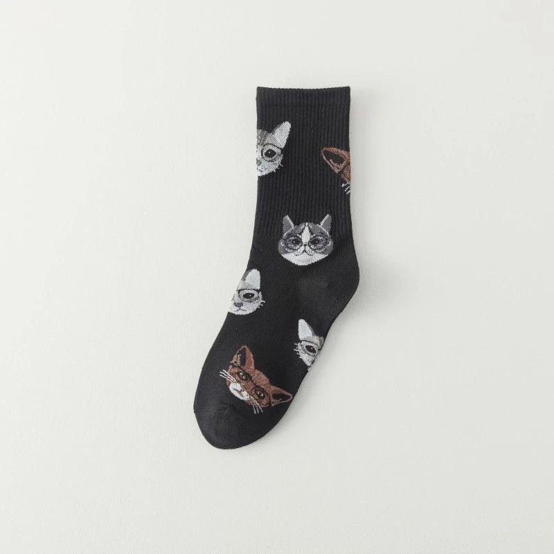 Perfect for cat lovers, the Cute Cat Socks are a fun and functional way to express your feline enthusiasm