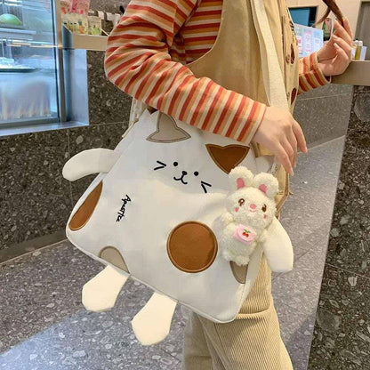 Kawaii Cat Bag designed to bring joy and personality to your look with its unique, playful style