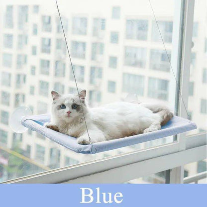 Add a fun, elevated resting spot for your cat with the Cat Window Bed, perfect for cats who love to bask in the sun or watch the outdoors