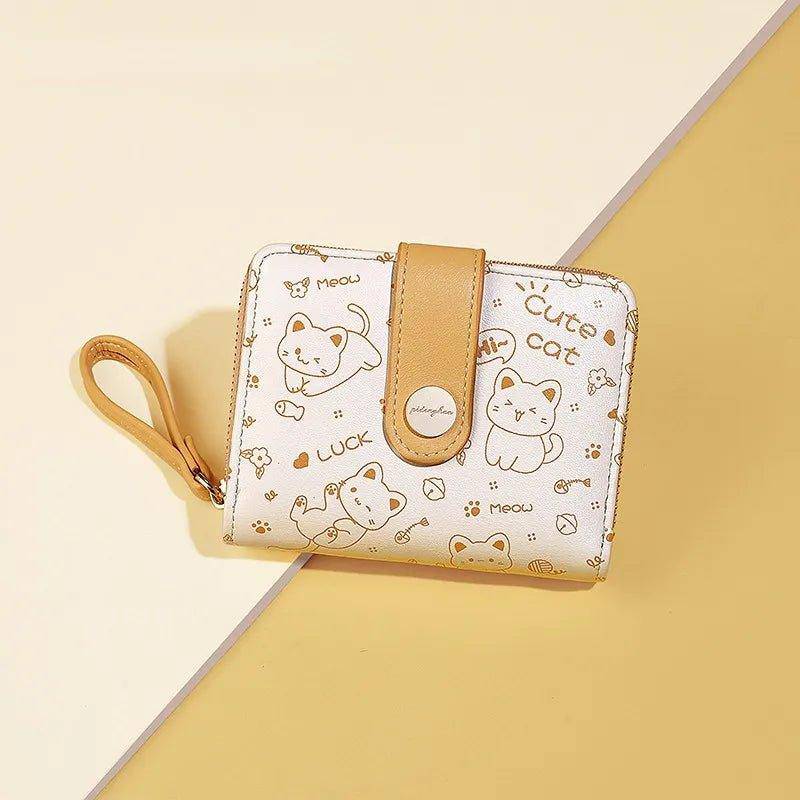 Crafted with high-quality materials, the Lucky Cat Purse offers both durability and style