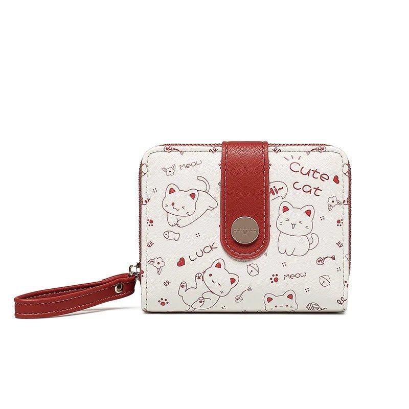 The Lucky Cat Purse is an ideal gift for anyone who loves cats and enjoys positive, meaningful designs