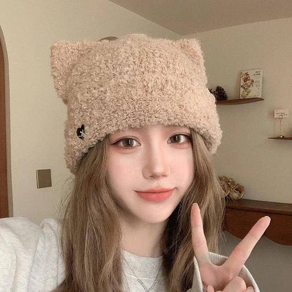 The Plush Cat Ear Hat combines warmth with an irresistibly cute cat design, making it a must-have accessory for the season