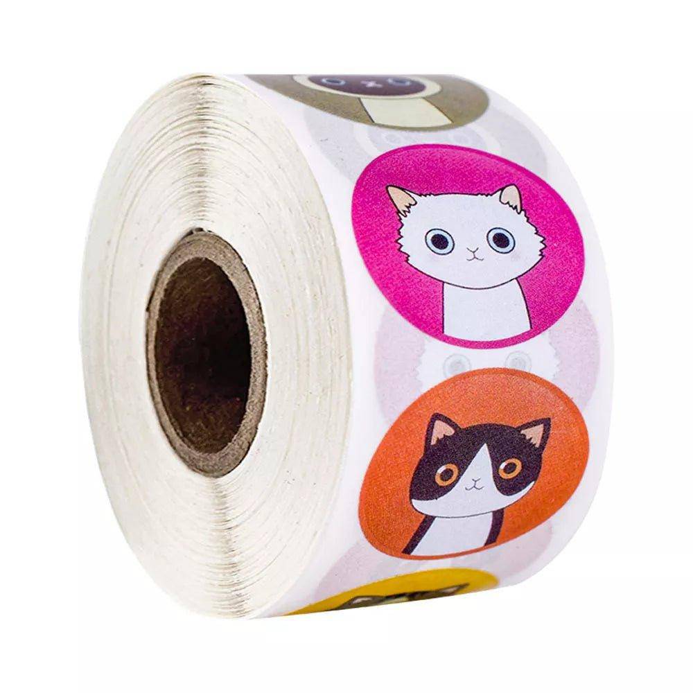 Perfect for teachers, parents, or cat enthusiasts, the Retro Cat Reward Stickers add a fun touch to any task