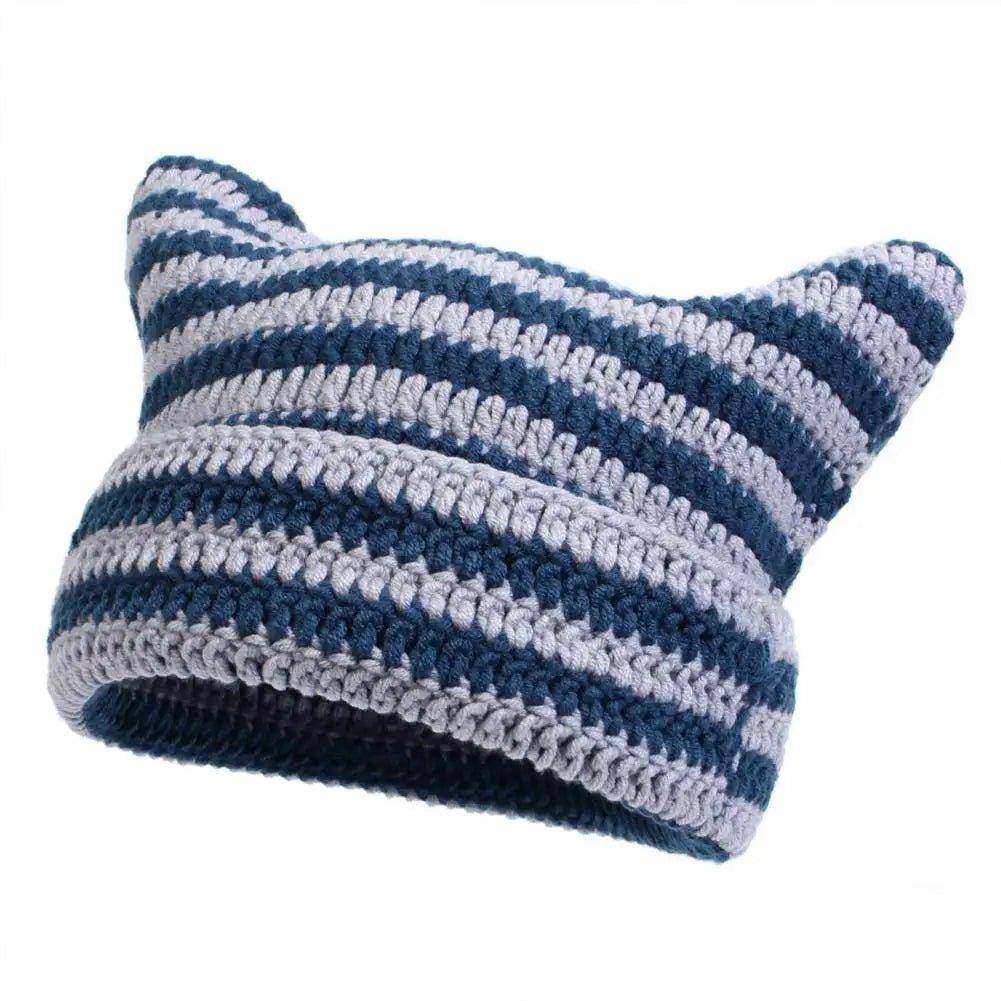 Crafted with soft, plush materials, the Snuggle Cat Hat keeps you warm while adding a playful cat-inspired element to your outfit