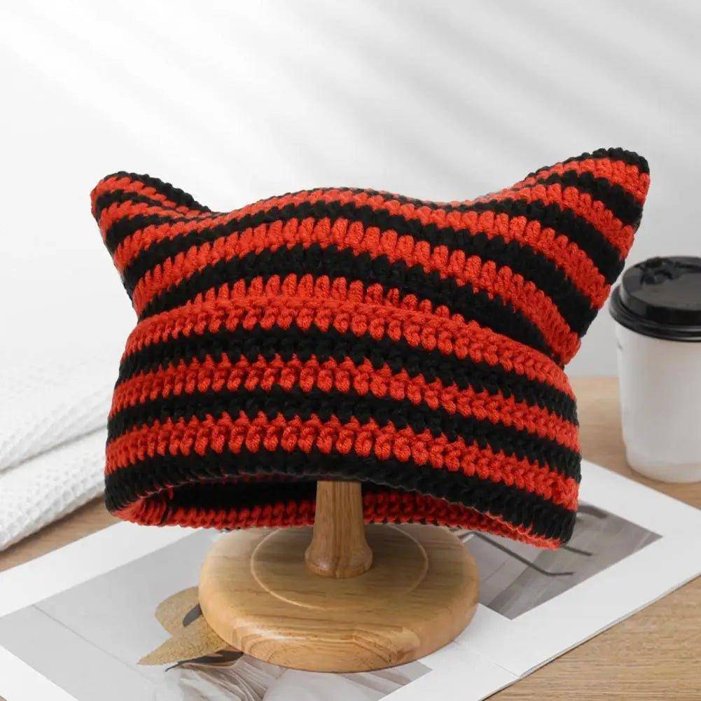 The Snuggle Cat Hat is versatile and stylish, perfect for adding a cozy touch to your everyday outfits