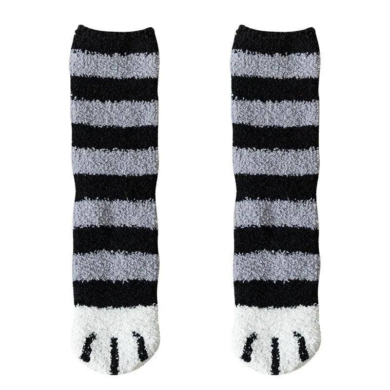 Ideal for casual wear, the Cat Paw Socks add a playful and cozy element to your wardrobe