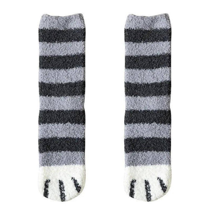 Show off your love for cats with these adorable and practical Cat Paw Socks