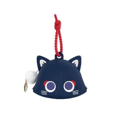 Cat Face Coin Purse featuring a cute and expressive cat face design for a fun, functional accessory