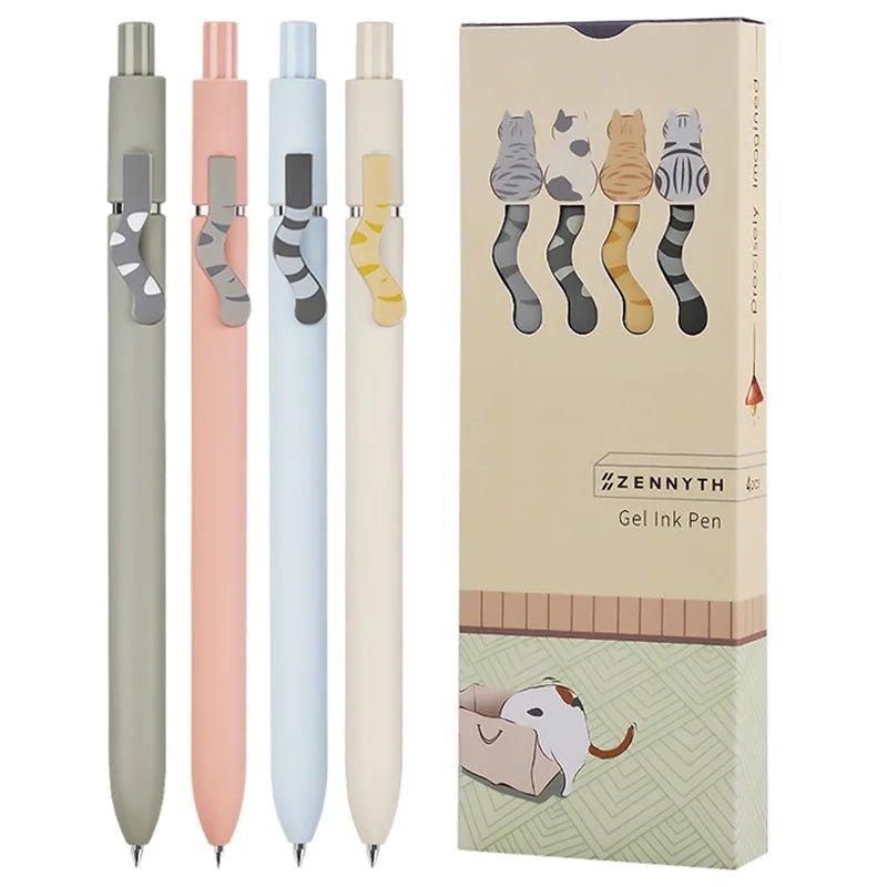 Add a touch of whimsy to your writing with the adorable and functional Cat Tail Gel Pen