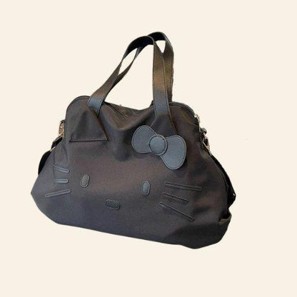 Travel Cat Bag featuring a sleek design with a cat motif, perfect for on-the-go cat lovers