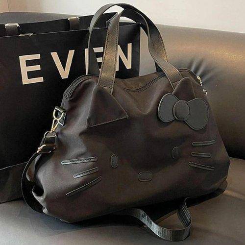 The Travel Cat Bag combines practicality with feline charm, designed for stylish travelers