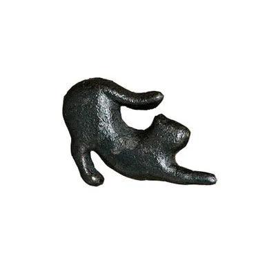 Stylish Black Cat Door Knobs to personalize any room with a feline flair.