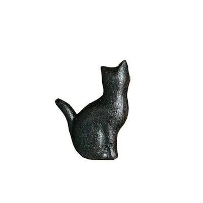 Practical Black Cat Door Knobs, ideal for cabinets, drawers, or doors.