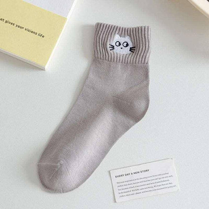 Perfect for casual wear, the Funny Cat Socks add a delightful touch of humor to your everyday look