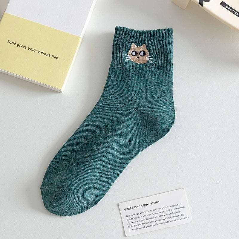 Perfect as a gift, the Funny Cat Socks make a great present for cat enthusiasts and lovers of quirky accessories