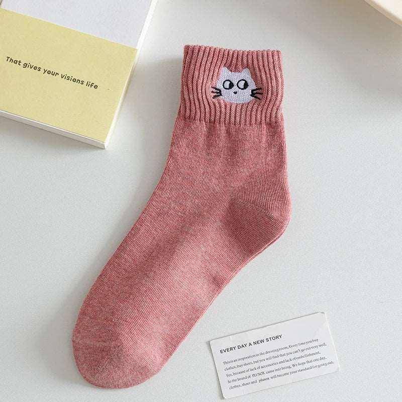 The Funny Cat Socks feature vibrant colors and funny designs that are sure to stand out and add personality to your wardrobe