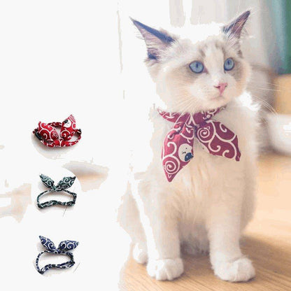 Add a touch of charm to your cat's attire with the adorable and comfortable Cat Collar With Bow