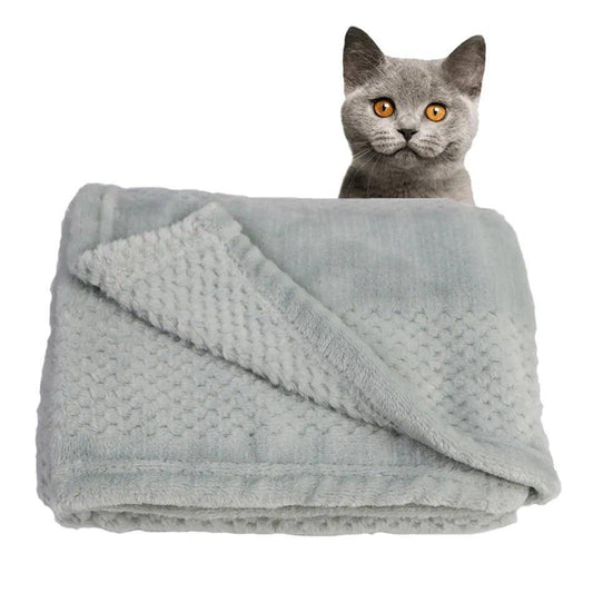 Cosy Cat Blanket featuring a soft, plush texture with an adorable cat design, perfect for adding warmth and comfort to your home