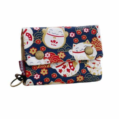 Canvas Cat Purse featuring a simple yet stylish design with a cute cat motif for everyday use