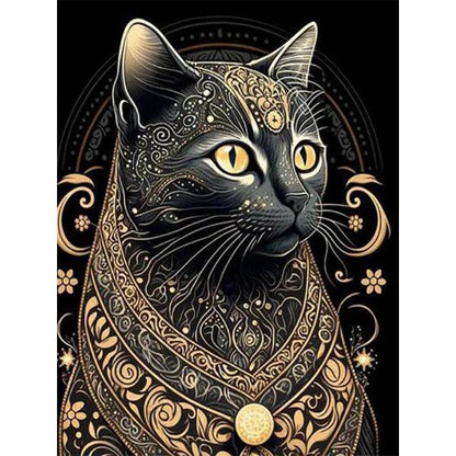 Enjoy hours of crafting fun with this unique and engaging Black Cat Mosaic Kit