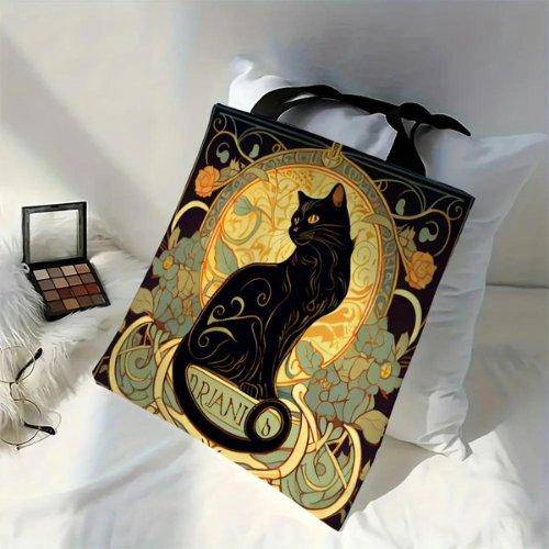 Add a touch of celestial magic to your accessories with the Nebula Cat Bag