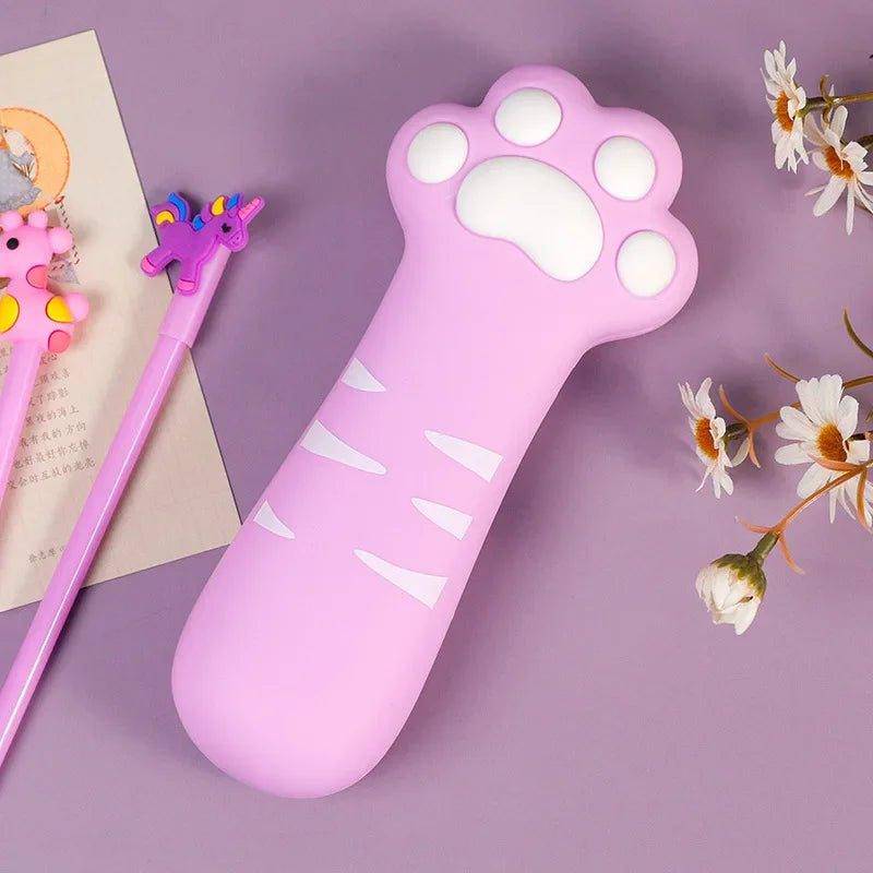 Cat Paw Pencil Case designed to keep your pens, pencils, and other essentials organized in style