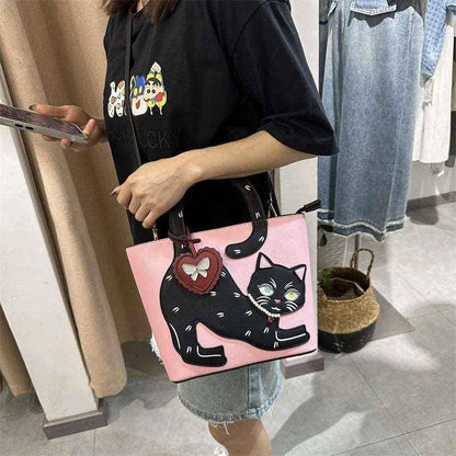 Feline Fancy Cat Bag designed to showcase your love for cats in a chic and fashionable way