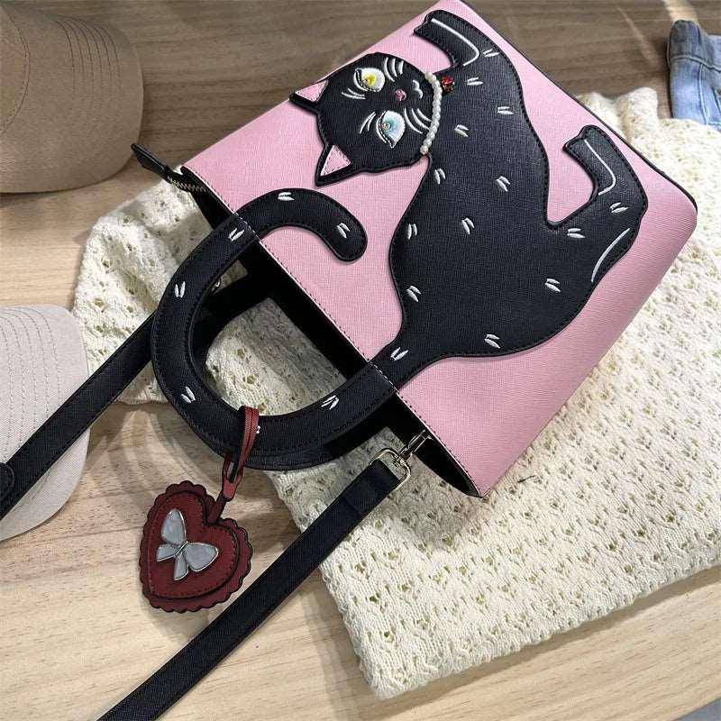 Crafted with high-quality materials, the Feline Fancy Cat Bag offers both durability and elegance