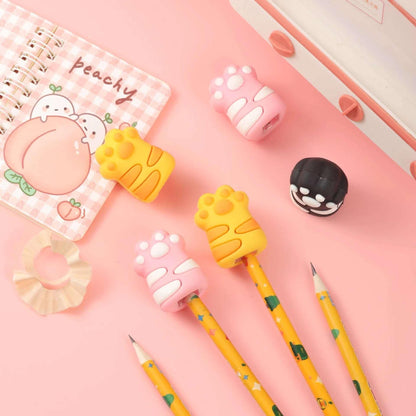 The Kawaii Cat Pencil Sharpener combines a playful cat motif with reliable sharpness for everyday use