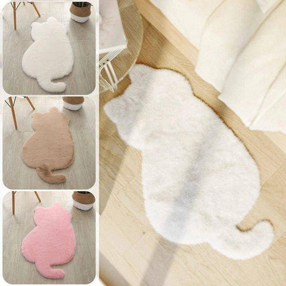 Show your love for cats with the cozy and playful Plush Cat Rug, ideal for lounging or adding a touch of personality to your space