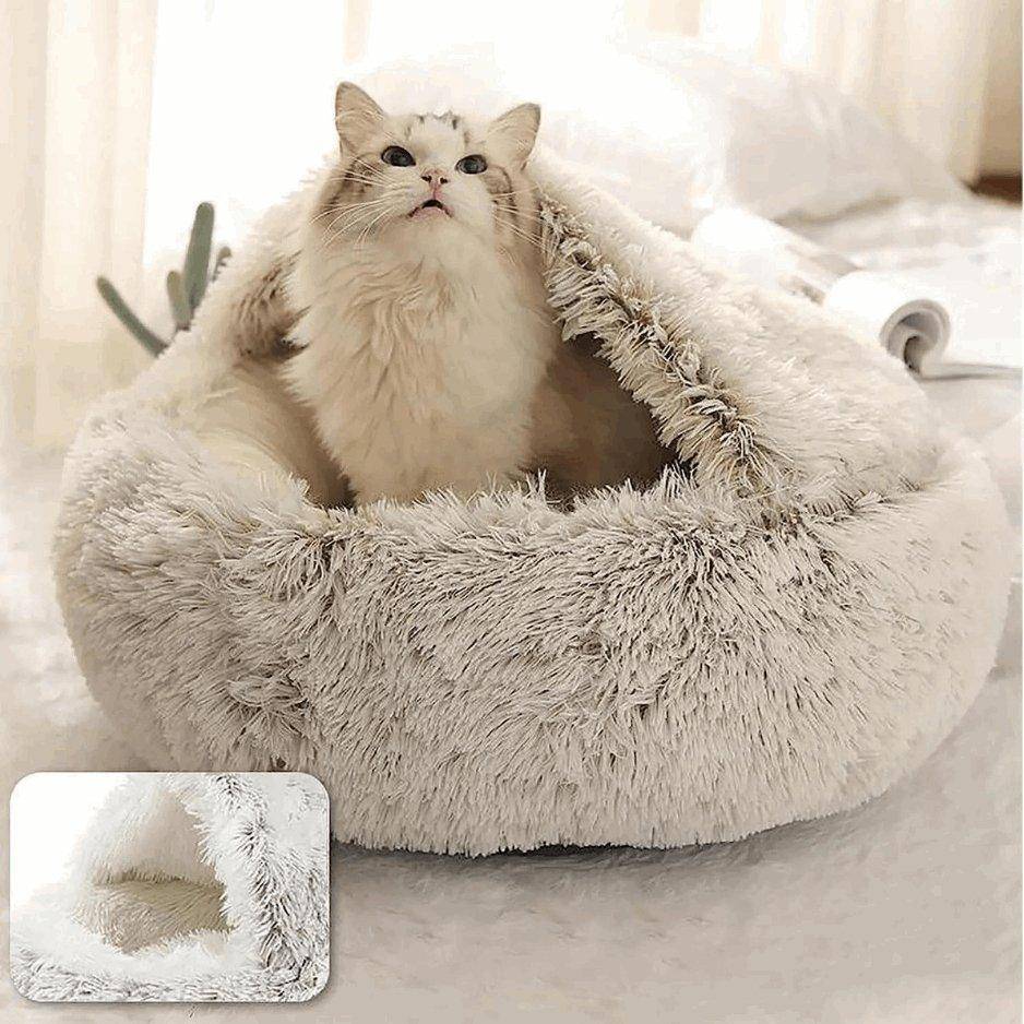 Add a cozy and inviting touch to your pet's space with the Furry Warm Pet Nest, perfect for lounging and sleeping