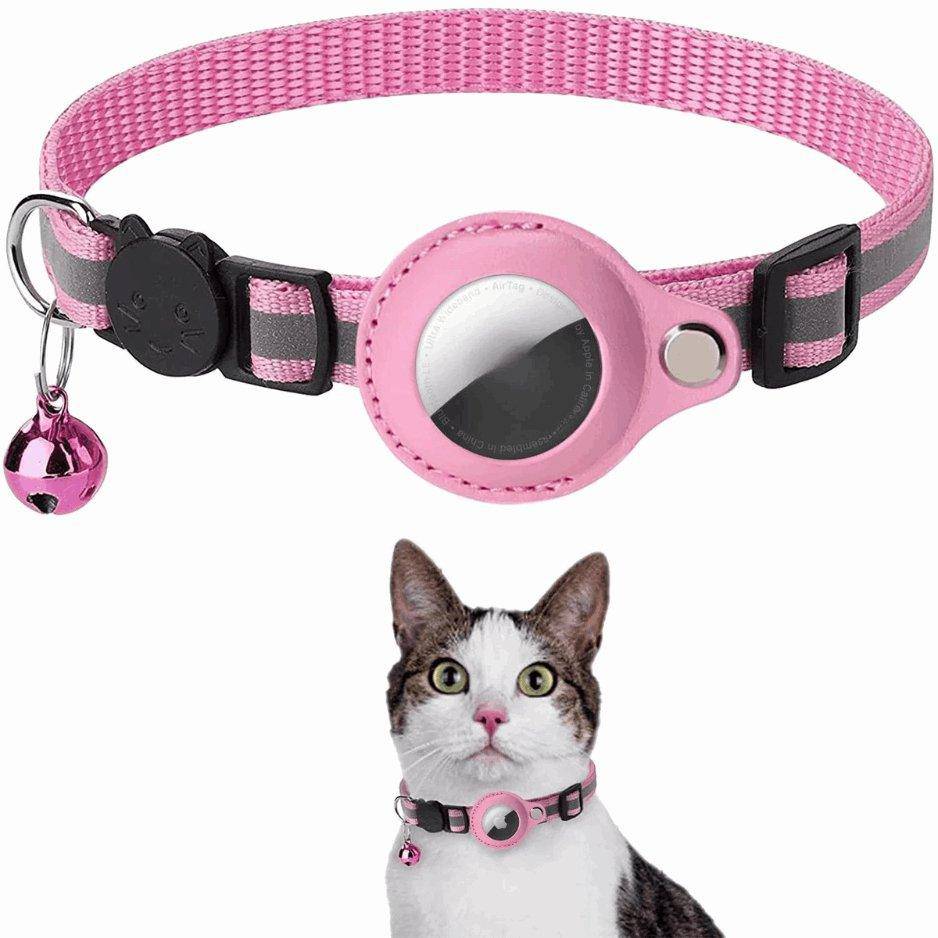 Cat Tracker Collar featuring a secure, adjustable design with a built-in tracking device to help you keep tabs on your cat's location